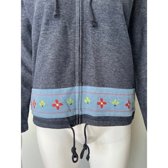 Villager Sport Liz Claiborne - Women’s Zip Up Hoodie Sz. PSm - Picture 2 of 6